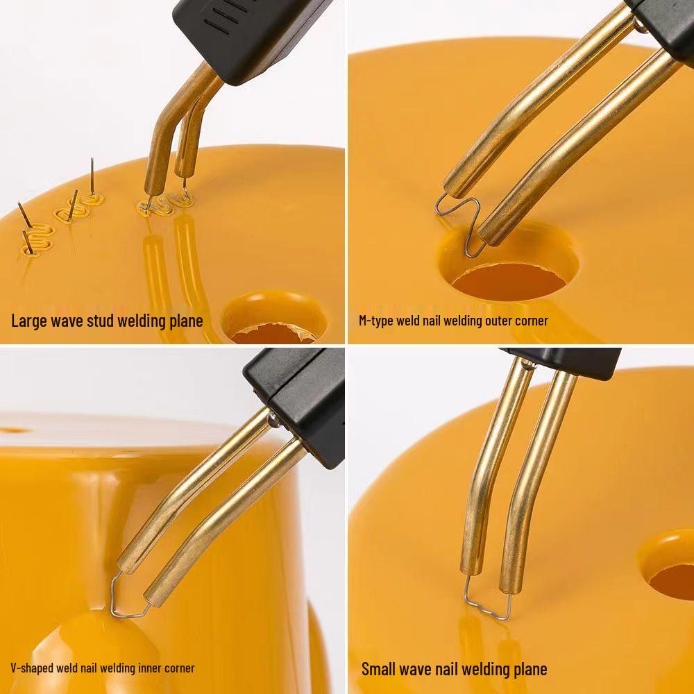 Plastic Welder & Repair Kit: Car Bumper Welding Gun with Wire and Nails