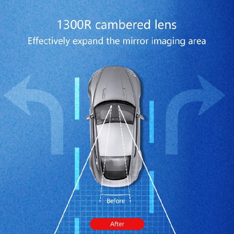 Broad Perspective Full Sight Expansive View Baby Child Viewing Car Mirror, Curved Wide Angle Lens for Infant Supervision