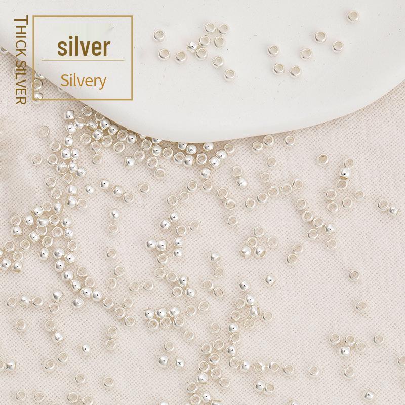 14K Gold Filled Perlenklemme mit Farberhalt, 2mm Schmuckherstellungszubehör