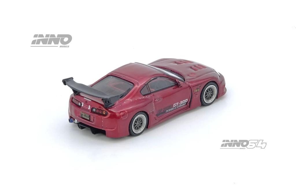 1/64 INNO Supra Toyota Supra A80 GT300 TOP SECRET Red