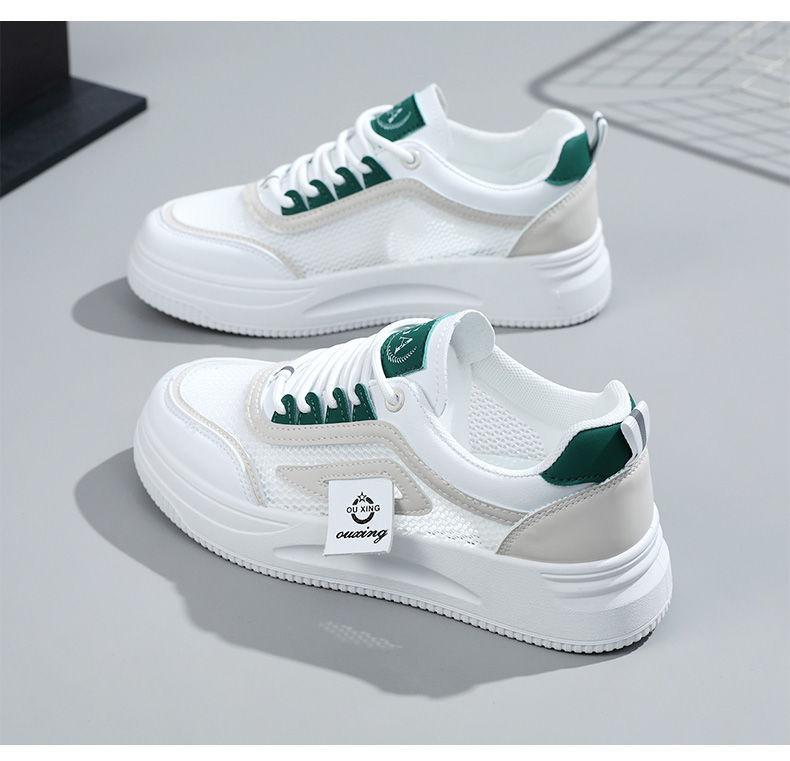 

МОДНЕ ВЗУТТЯ Чоловічі дихаючі спортивні кросівки Спортивне взуття для бігу Відкритий жіночий теніс Тренажер для тренажерного залу 40 зелений