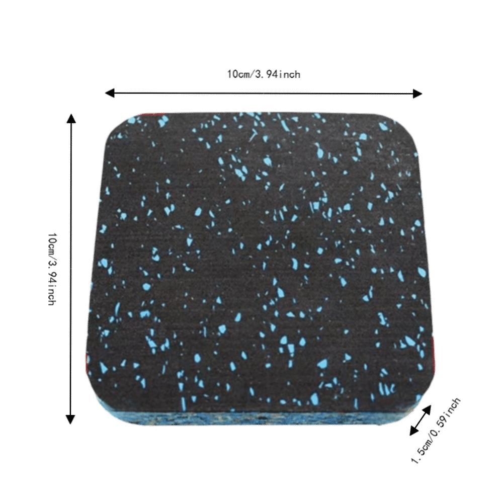 8pcs High Density Treadmill Mats Anti-Slip Floor Protection Mats  Under Machine Feet