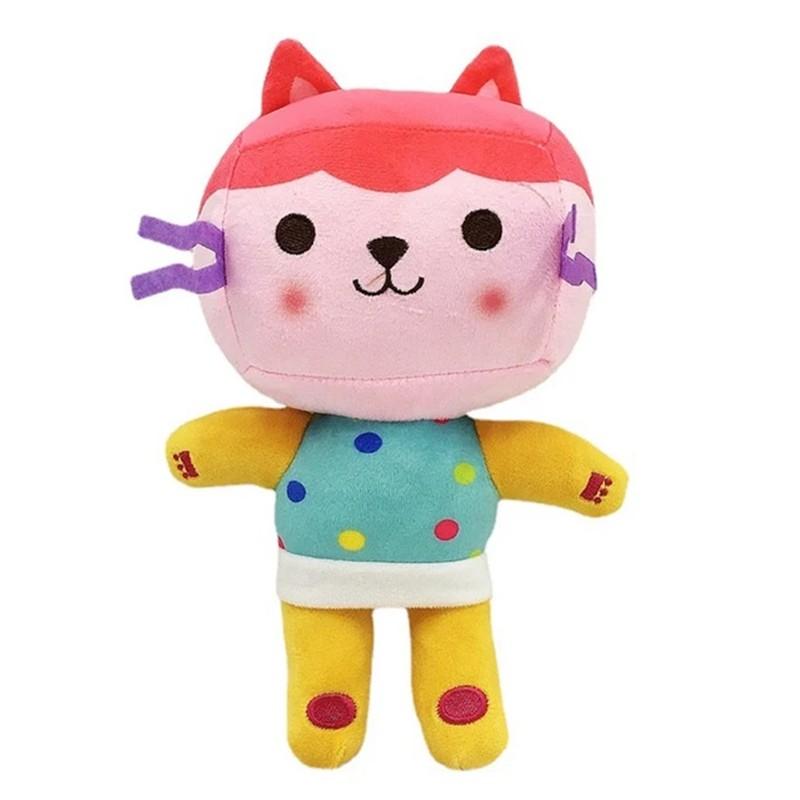 Newest Gabby Dollhouse Plush Toy Mercat Cartoon Stuffed Animals Mermaid Cat Plushie Doll Kids Birthday Christams Gifts