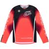 RS Taichi Troy Lee Designs Enduro SE PRO Jersey, TDU230 ARRAY INFRA RED/BLACK, Medium, Long Sleeve, Breathable Mesh, Off-Road Motocross Jersey