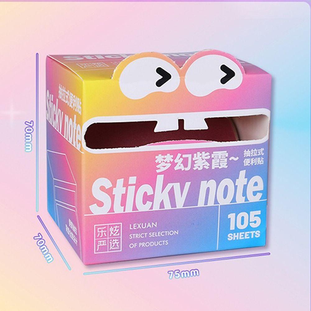 Pull Out Design Memo Pad Paper Dopamine Planner Schedule Stickers  Office School Supplies