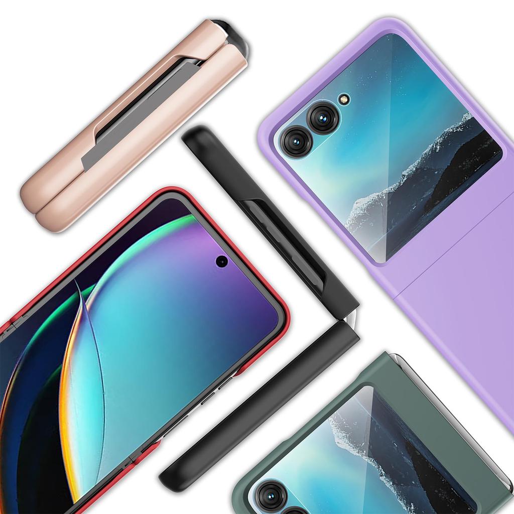 Compatible Motorola Razr40/60 Ultra Case: Durable, Integrated Shell and Film Protection