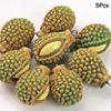 5PCS 3D Lifelike Fruit Miniature Resin Beads Fadeless Color for DIY Bracelet Necklace Jewelry Making Family Craft Activities