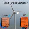 MPPT Vindturbingenerator Kontroller 500W 3000W Vindkraft Genereringskontroller Med Overladningsbeskyttelse IP67 Vanntett