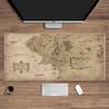 Ancient Map of Middle-earth Mouse Pad Large Area XXL Gaming Office Desktop Computer Carpet Laptop Desk Mat Table Keyboard Rug
