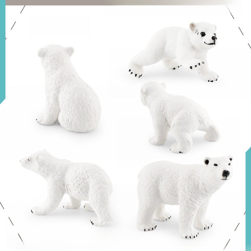Arctic Animal Pvc Model For Kids Educational Display And Collectible Toy