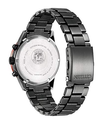 Citizen Eco-Drive Watch (Black/Business/Waterproof/Men's) BL5495-72E Solar-Powered Gift