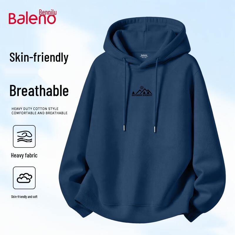 Baleno Men's Casual Hooded Sweatshirt