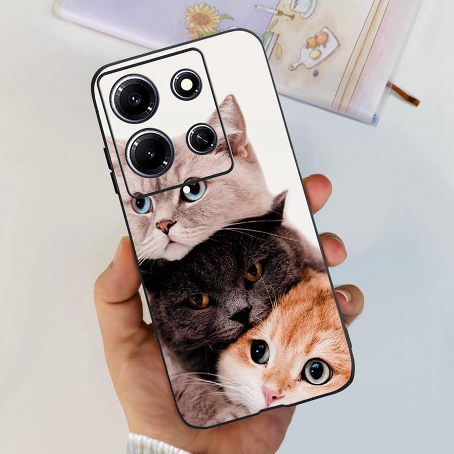 Fashion Butterfly Phone Case For Infinix Note 30i Note30 Pro 2023 Soft Silicone TPU Back Cover For Infinix Note 30 Pro Note30i