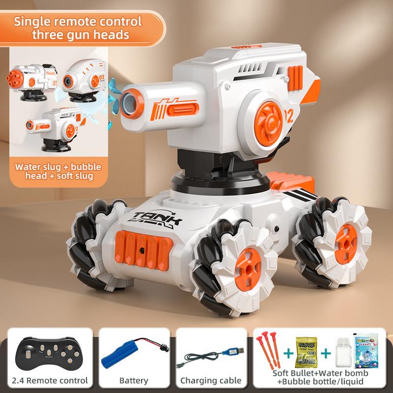 Mini Remote Control Tank Gesture Battle Remote Control Car Tracked Water Bomb Tank Children'S Toy Car Rc