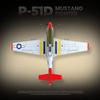 Full Crown P-51D Mustang Fighter Intelligent Assembly Building Block Toy Model Gift 100278 Military