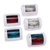 5Pcs LED Navigation Light Kit IP66 Water Proof Green Starboard Red Port Side White Stern Boat Light