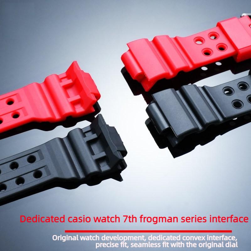GWF A1000 Silikonarmband für Casio G-SHOCK 7. Frogman 5623 GWF-A1000 1A4 Taucheruhrband Ersatz Herren Sportarmband