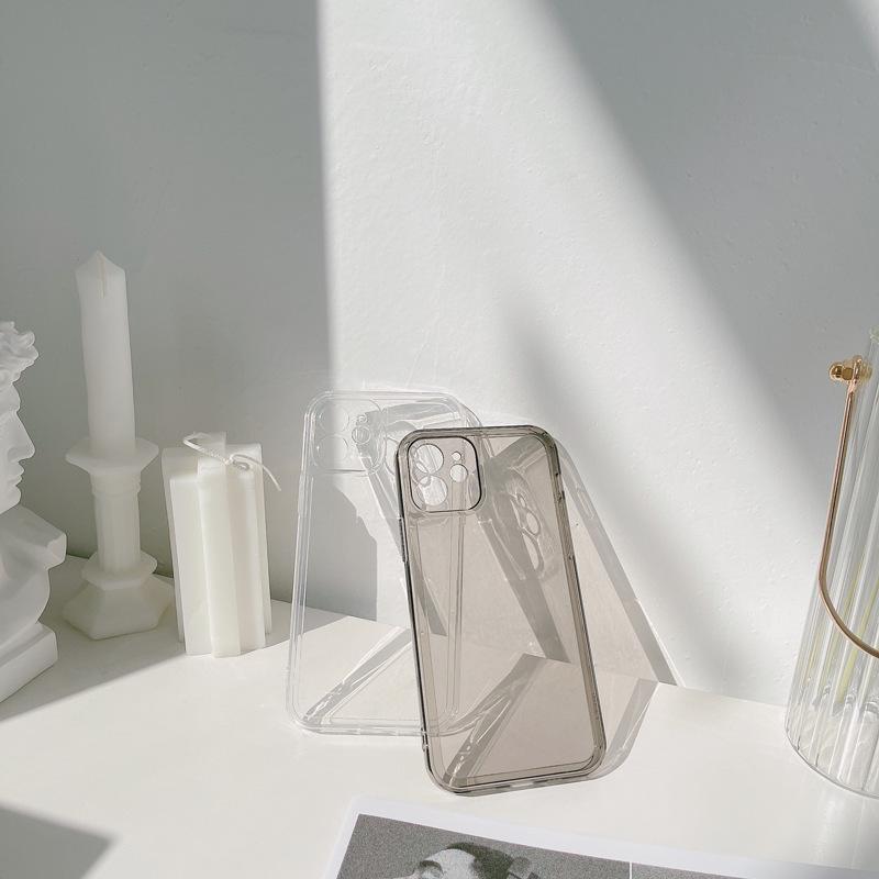 Simple and Cold Wind 15 Apple Phone Case IPhone 16 Full inclusive X Silicone 14 Promax Suitable for 13/11 Soft 12