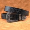 Men's Retro Genuine Cowhide Leather Belt - Versatile Jeans Waistband