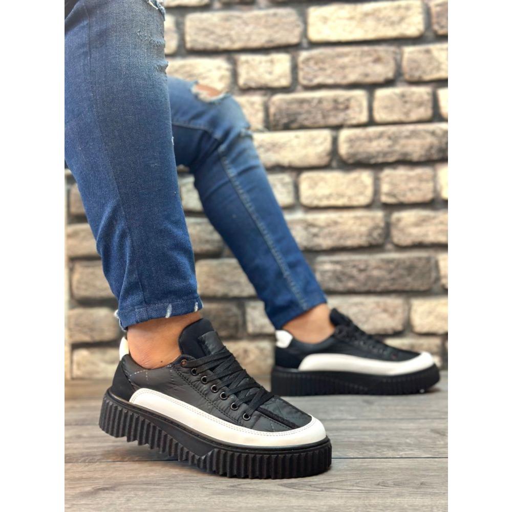 801 Pánské boty pro volný čas s vysokou podrážkou pánské boty na šněrování sportovní pánské boty pro volný čas nekožené boty pro muže 2023