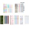 Gel Ink Pens Set Emboadlie Pen For Quick Drying Smooth Writing Quick Drying Pen For Smooth Writing