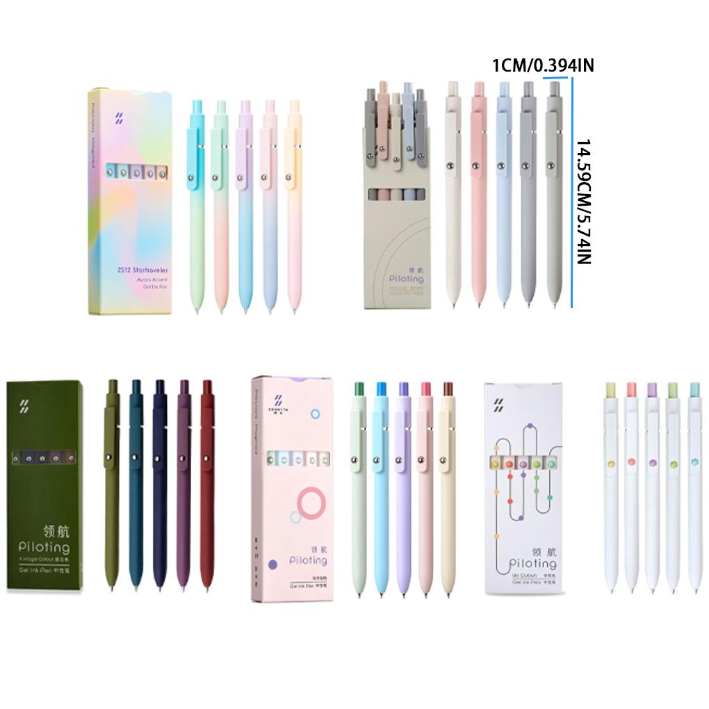 Gel Ink Pens Set Emboadlie Pen For Quick Drying Smooth Writing Quick Drying Pen For Smooth Writing