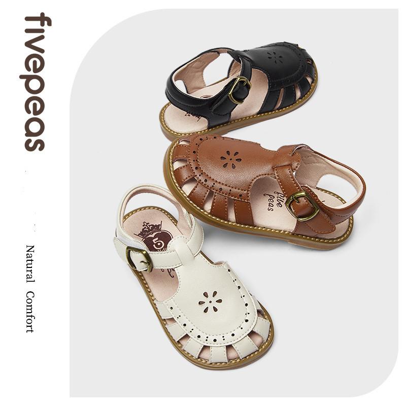 

Европейские и американские модные повседневные сандалии Baotou с дышащей мягкой подошвой и нескользящей подошвой для девочек