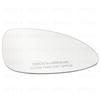 1pc Right Side Heat Reverse Lens With Lettering For Porsche Cayenne 2011 2012 2013 2014 Rearview Mirror Glass Car Accessories