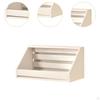 Easy-to-Install Wooden Hanging Shelf, Decorative Floating Wall-Mounted for Bathroom,