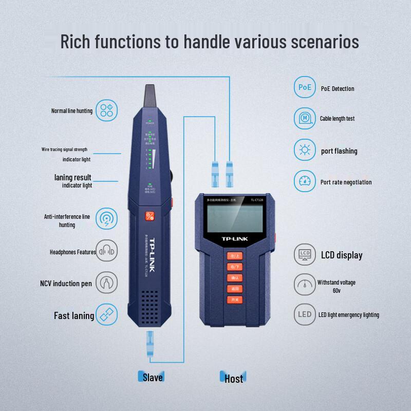 Tp-Link TL-CT128 Multifunction Network Cable Tester