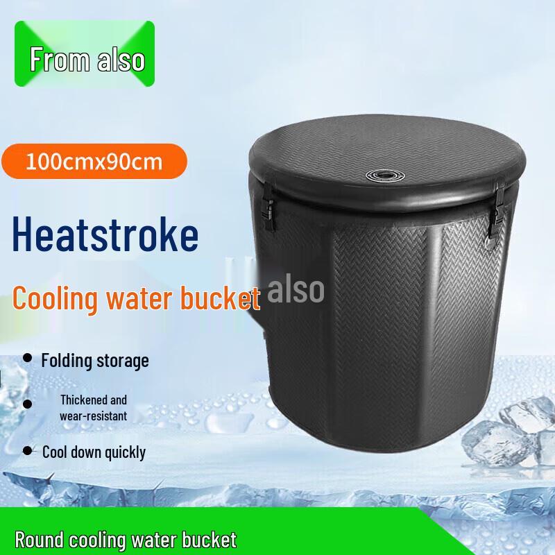 Inflatable PVC Cooling Bucket for Heatstroke Relief