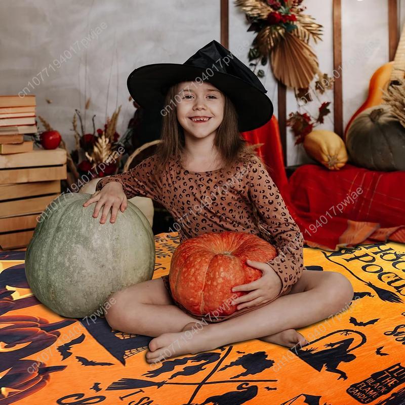 SPXUBZ Movie Witch Blanket Halloween Throw Blankets for Women Witch Flannel Fleece Blankets for Couch Sofa Bed Bedroom Chair Dec