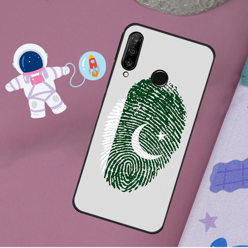 Pakistan Flag For Huawei Nova Y72 Y73 Y60 Y70 Y90 Y61 Y91 7i 8i 11i 12i 12s 9 10 SE P20 P30 P40 Lite Case
