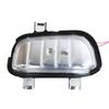 Rear Heated Blind Spot Warning Mirror Glass Cover Frame Turn Signal Light for Chevrolet Silverado 1500 GMC Sierra 1500 -2025
