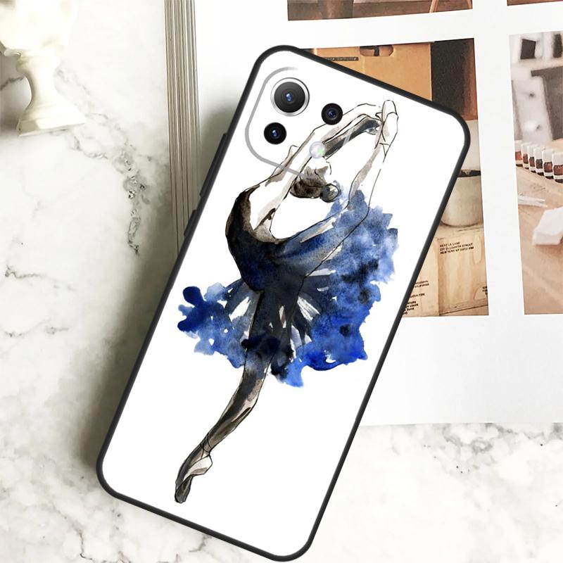 Ballet Ballerina Dancer Case For Xiaomi 13 14 Pro Ultra 12 13 Lite 11T 12T 13T POCO F5 M6 X3 X5 X6 Pro F3 M5s Cover