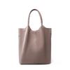 Borsa tote da donna Zency in vera pelle morbida Borsa classica elegante blu Borsa da tasca composita di grande capacità Shopper grigia 2024
