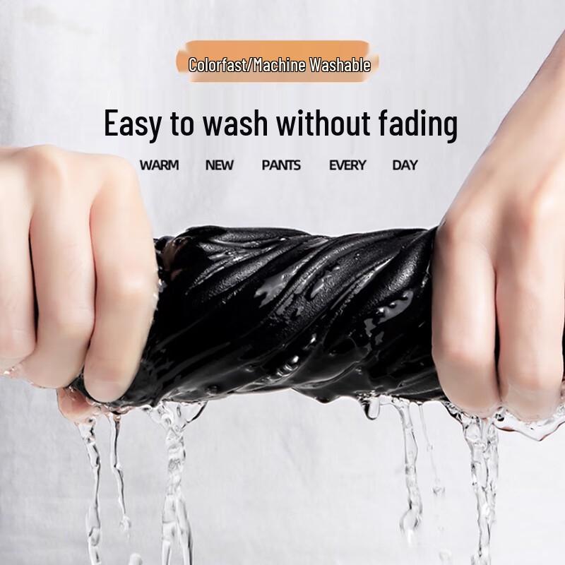 LANGSHA Women's Cashmere Silk Thermal Leggings