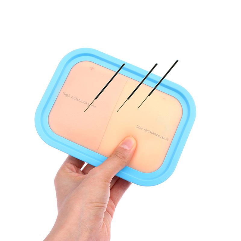Acupuncture Skill Practice Skin Model Skin Suture Practice Pad Lifelike Human Skin Model For Surgery Simulation Training