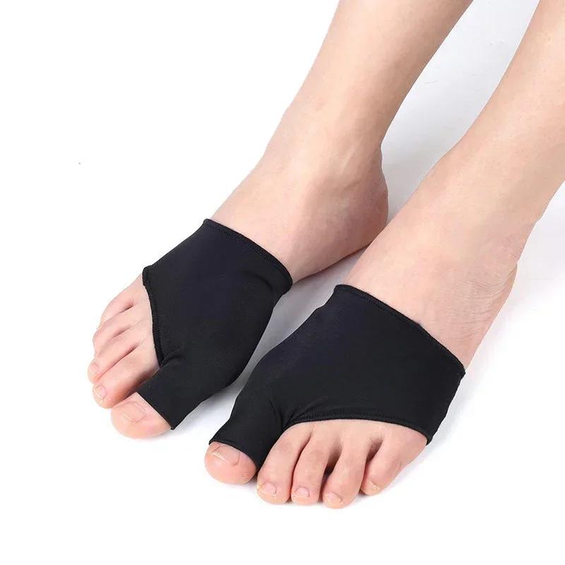 1 Çift Parmak Ayırıcı Halluks Valgus Bunyon Düzeltici Ortotik Ayak Kemik Başparmak Ayarlayıcı Düzeltme Pedikür Çorabı Düzleştirici
