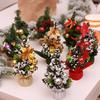 20cm Mini Christmas Tree with Holiday Ornaments - Exquisite Decoration