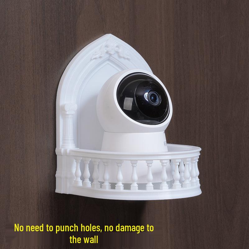 Punch-Free Universal Wall-Mounted Camera Bracket for Home Monitoring