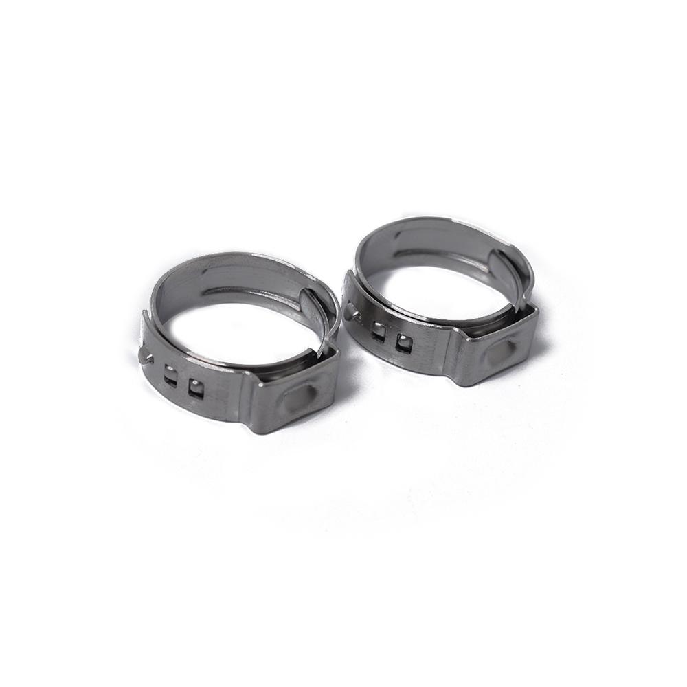 70pcs 5.3mm-14.0mm Single Ear Plus Stainless Steel Hydraulic Hose Clamps O-Clips Pipe Fuel Air 70pcs 5.3mm-14.0mm Single Ear Plus Stainless Steel Hydraulic Hose Clamps O-Clips Pipe Fuel Air