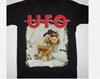 UFO Band HOT NEW Black 100% Cotton T-shirt Mens Tees Top Short Sleeve All Sizes S-5Xl