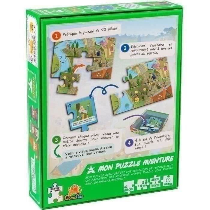 Mon puzzle aventure : dragon - jeu de société - blackrock