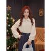 DaYuan Wan'er Women's Thickened Long Sleeve Colored Button Shirt #L15056