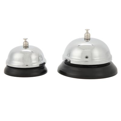 2PCS Call Bells Stainless Steel Desk Bell Service Bell for Hotels Schools Restaurants Reception Areas Warehouses Pets