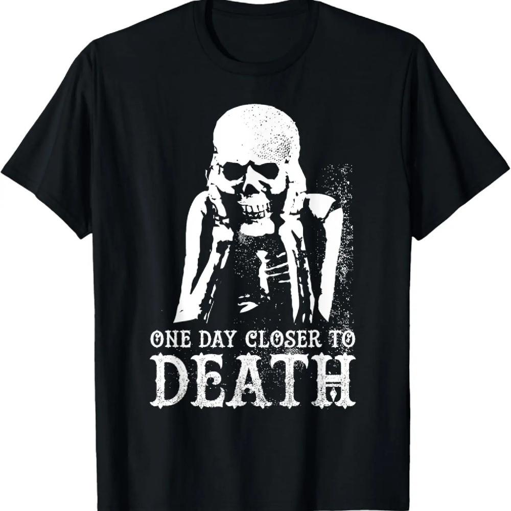 Pastel Goth Kawaii Punk One Day Closer To Death T Shirt