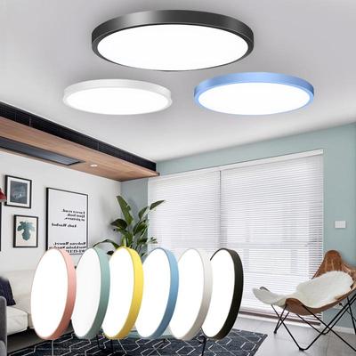 Led Tavan Lambası 220V 240V 39CM Tavan Işıkları İç Aydınlatma Armatürü Oturma Odası Mutfak Yatak Odası Modern Panel LED Işık Beyaz
