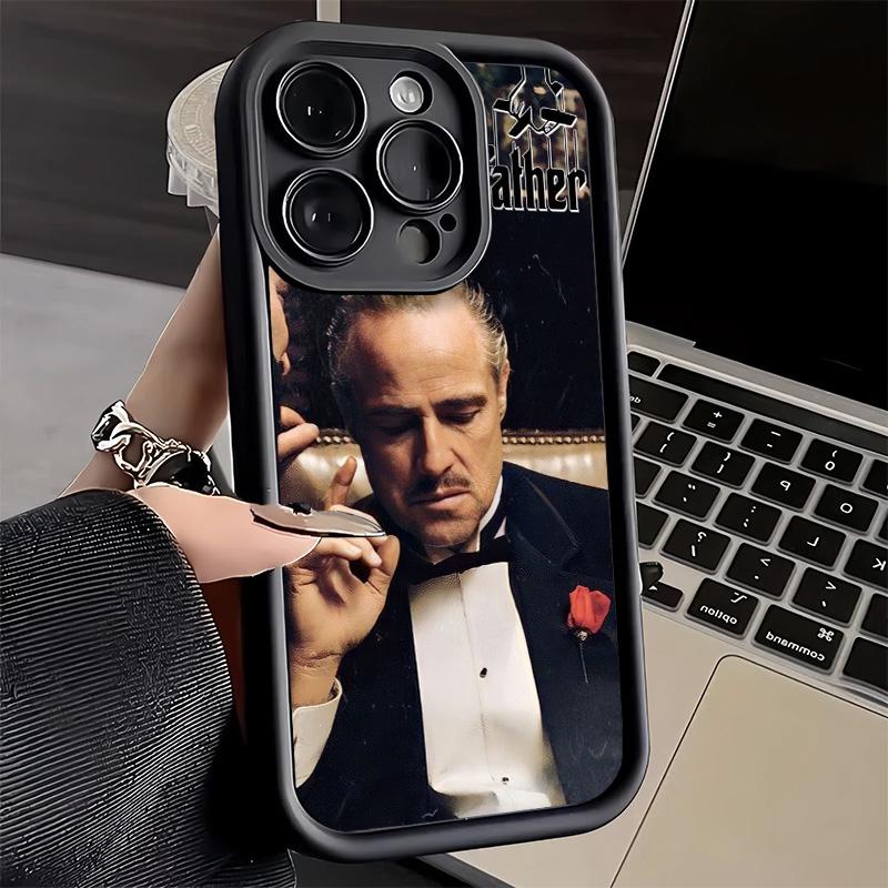 Phone Case for iPhone 17 Air 16E 15 16 Pro Max The Godfather TV Cover 14 Plus 13 12 Mini Soft Shell Silicone Fundas