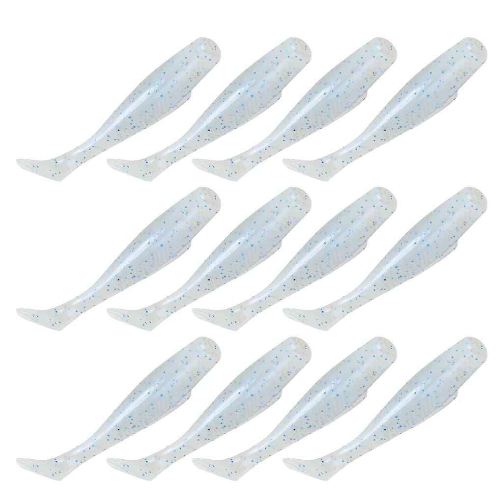 2Set 6pcsSet Artificial Simulation Solf Silicone Fishing Lure Soft Bait T Tail Accessory6#